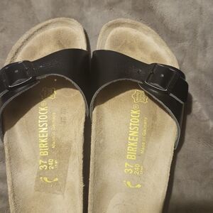 Birkenstock Women's Black Slide Sandals
